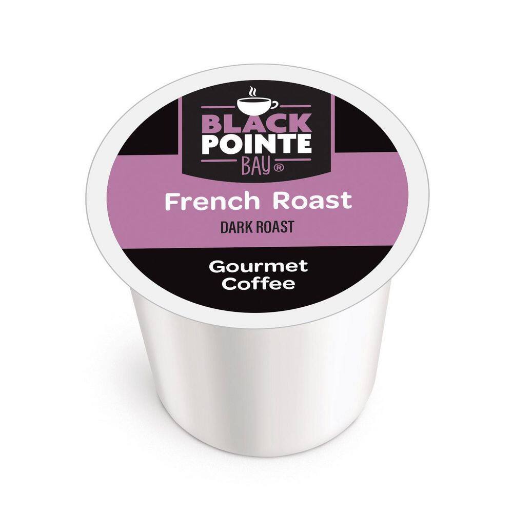 None Coffee, French Roast, Dark Roast, 80 Count Single Serve Coffee Pods for Keurig K-Cup Brewers