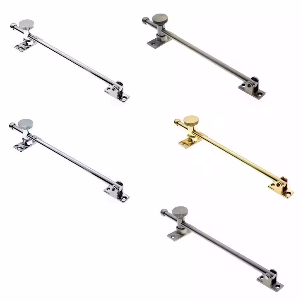 idh by St. Simons 10 in. Polished Chrome Solid Brass Single-arm casement Window Operator