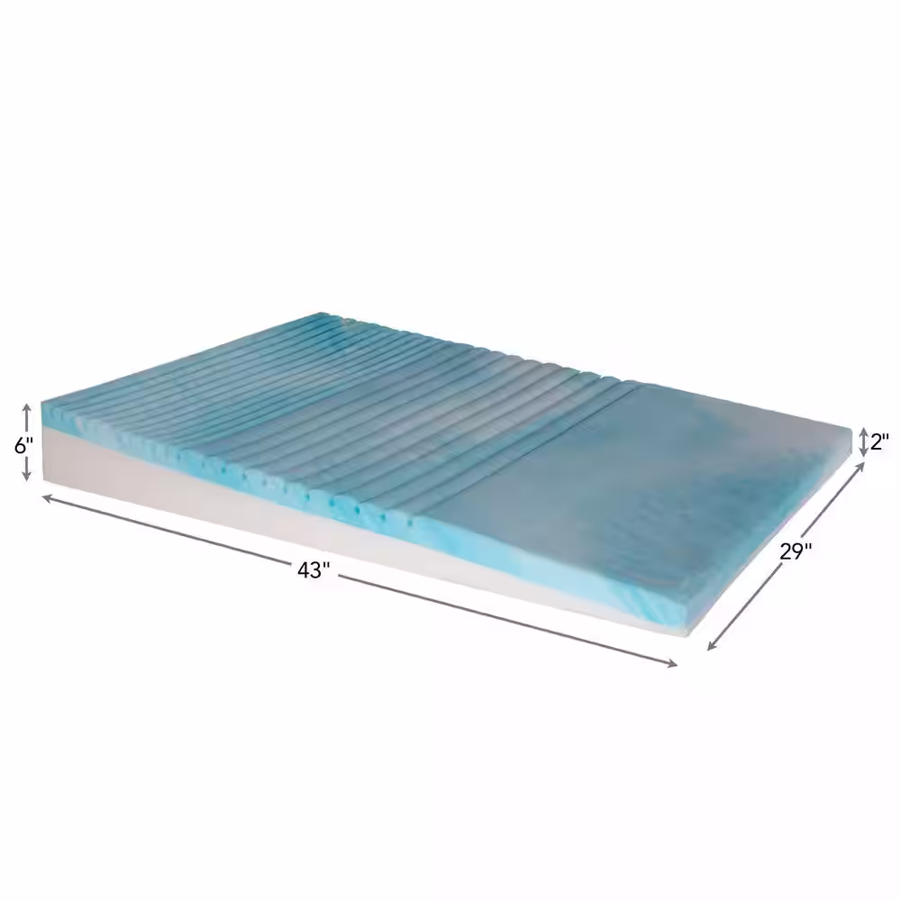 Thomasville Cooling Gel Memory Foam Body Wedge Pillow