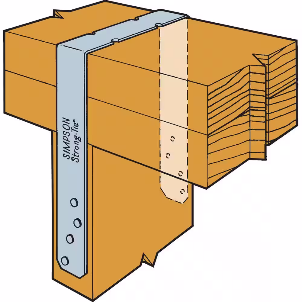 Simpson Strong-Tie SP 5-9/16 in. x 7-3/4 in. Galvanized Stud Plate Tie
