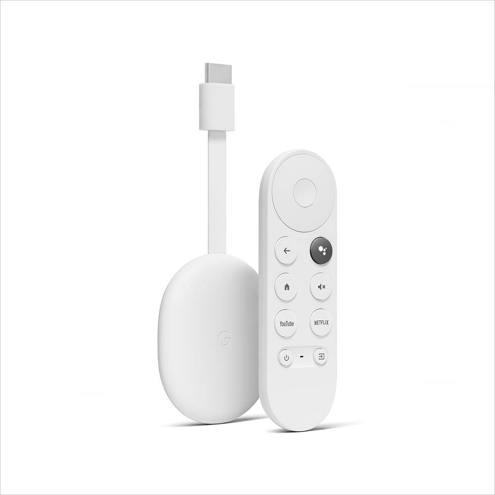 Google Chromecast with Google TV Snow plus Nest Hub Max 10 in. Smart Display Charcoal plus Nest Wifi Router & Add-on Point Snow
