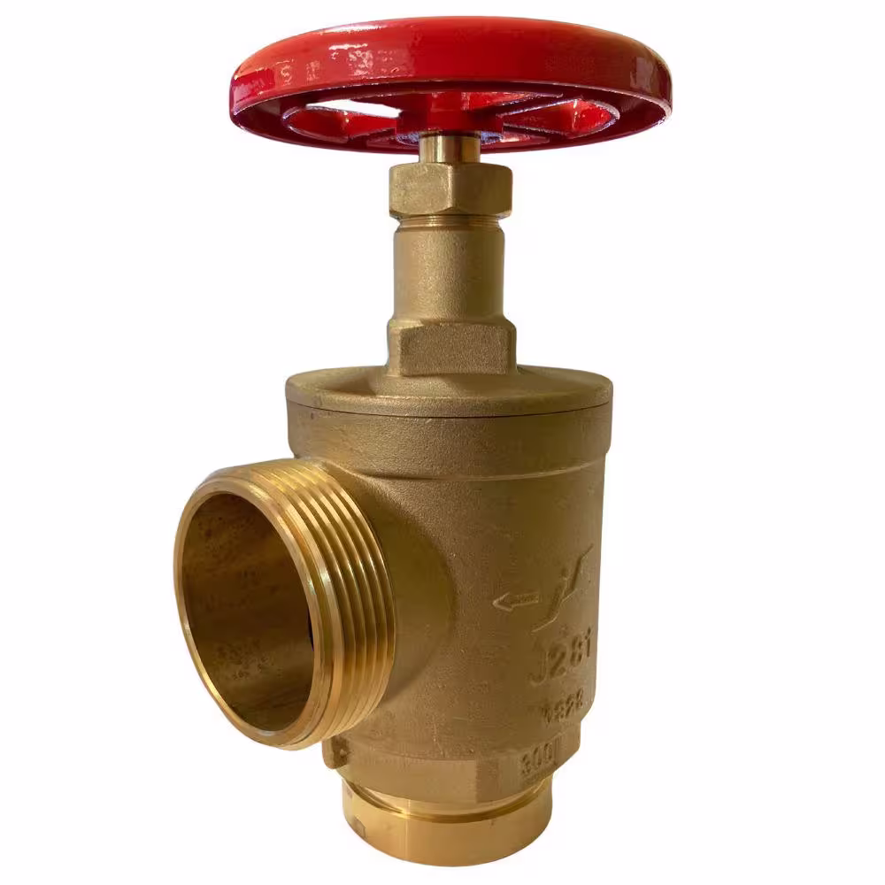 CMI inc 2-1/2 in. Brass Fire Hose Valve (GRV x NH)