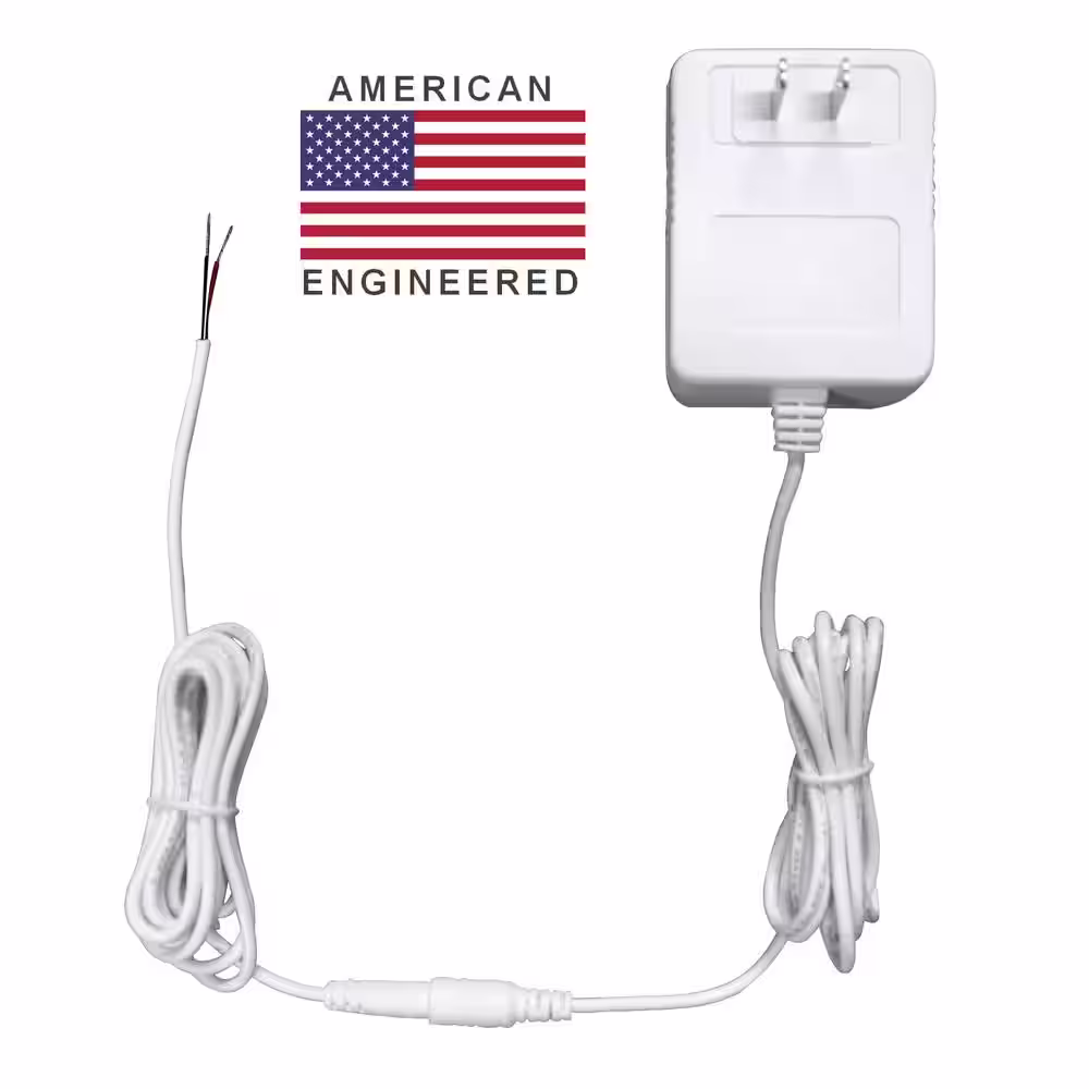 None Video Doorbell Power Supply - Compatible with Arlo Wired Video Doorbell (White)