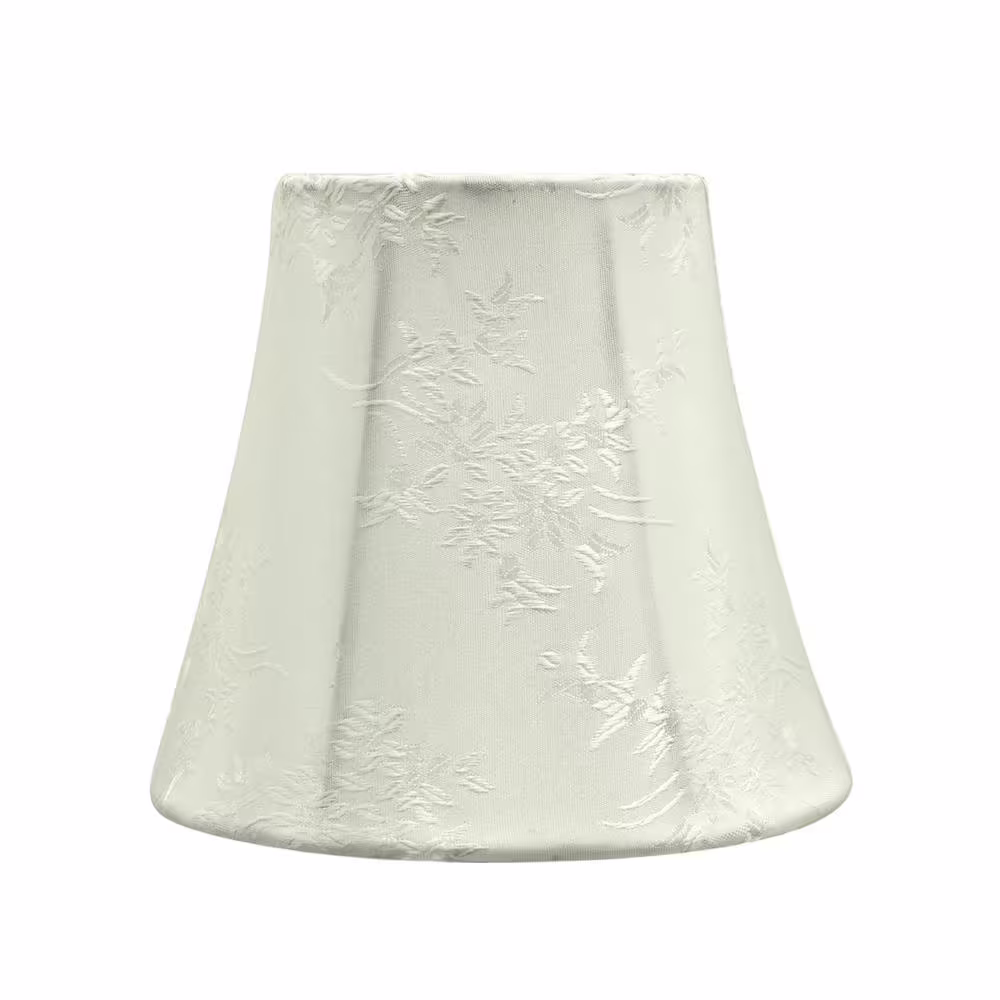 Aspen Creative Corporation 5 in. x 4 in. Ivory Bell Lamp Shade (5-Pack)