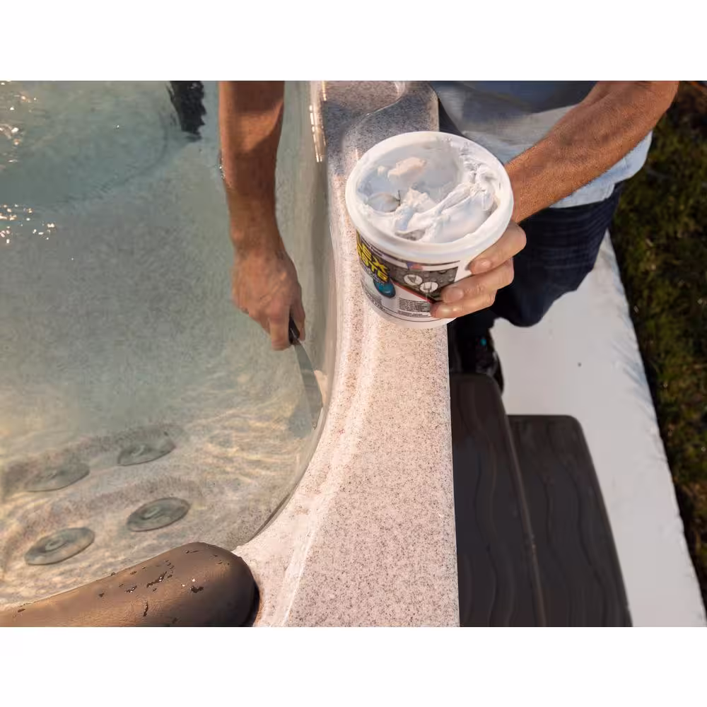 FLEX SEAL FAMILY OF PRODUCTS Flex Paste 1 lb. White All Purpose Strong Flexible Watertight Multipurpose Sealant (2-Pack)