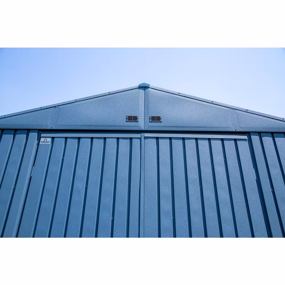 Arrow Elite Storage Shed 14 ft. W x 14 ft. D x 8 ft. H Metal Shed 196 sq. ft.