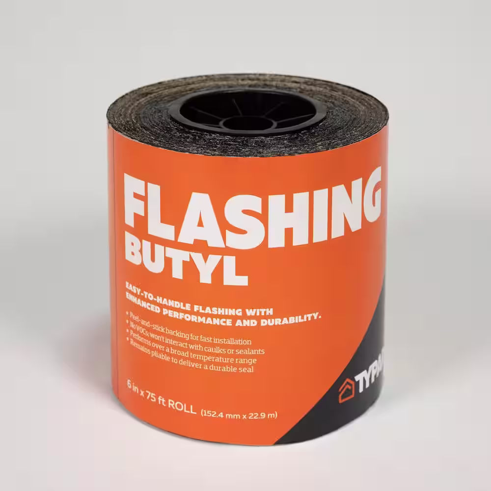 Typar 6 in. x 75 ft. Butyl Window and Door Flashing