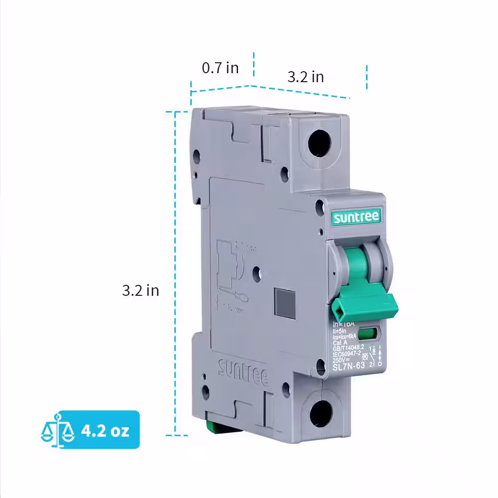 Renogy 32A 1P DC Miniature Circuit Breaker