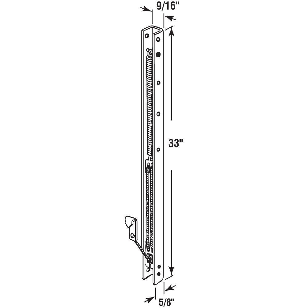 Prime-Line 32 in. Window Block and Tackle Sash Balance