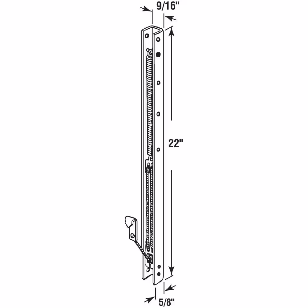 Prime-Line 22 in. Window Block and Tackle Sash Balance