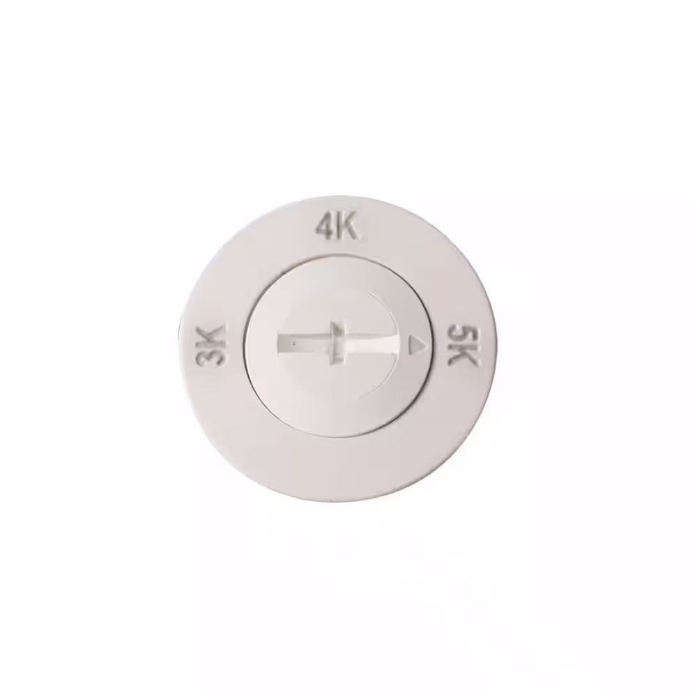 Halo 180-Degree White Motion Activated Outdoor Integrated LED Twin Head Flood Light with Selectable CCT (3000K-5000K)