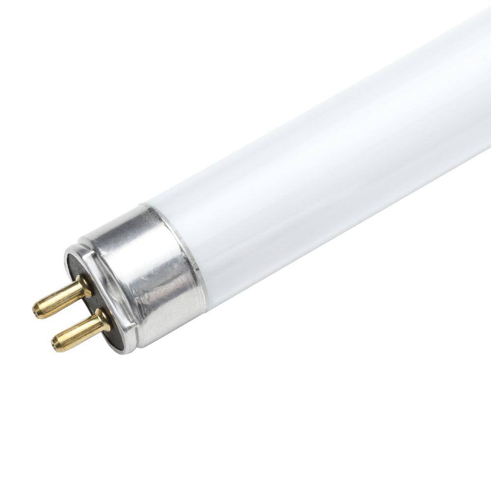 Philips 8-Watt 12 in. Linear T5 Fluorescent Tube Light Bulb, Cool White (4100K) (25-Pack)