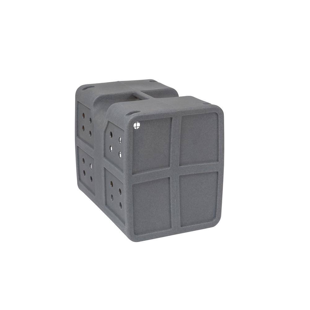 DAKOTA 283 Dakota G3 Framed Door Kennel with Dakota Guard Antimicrobial - Medium - Dark Granite