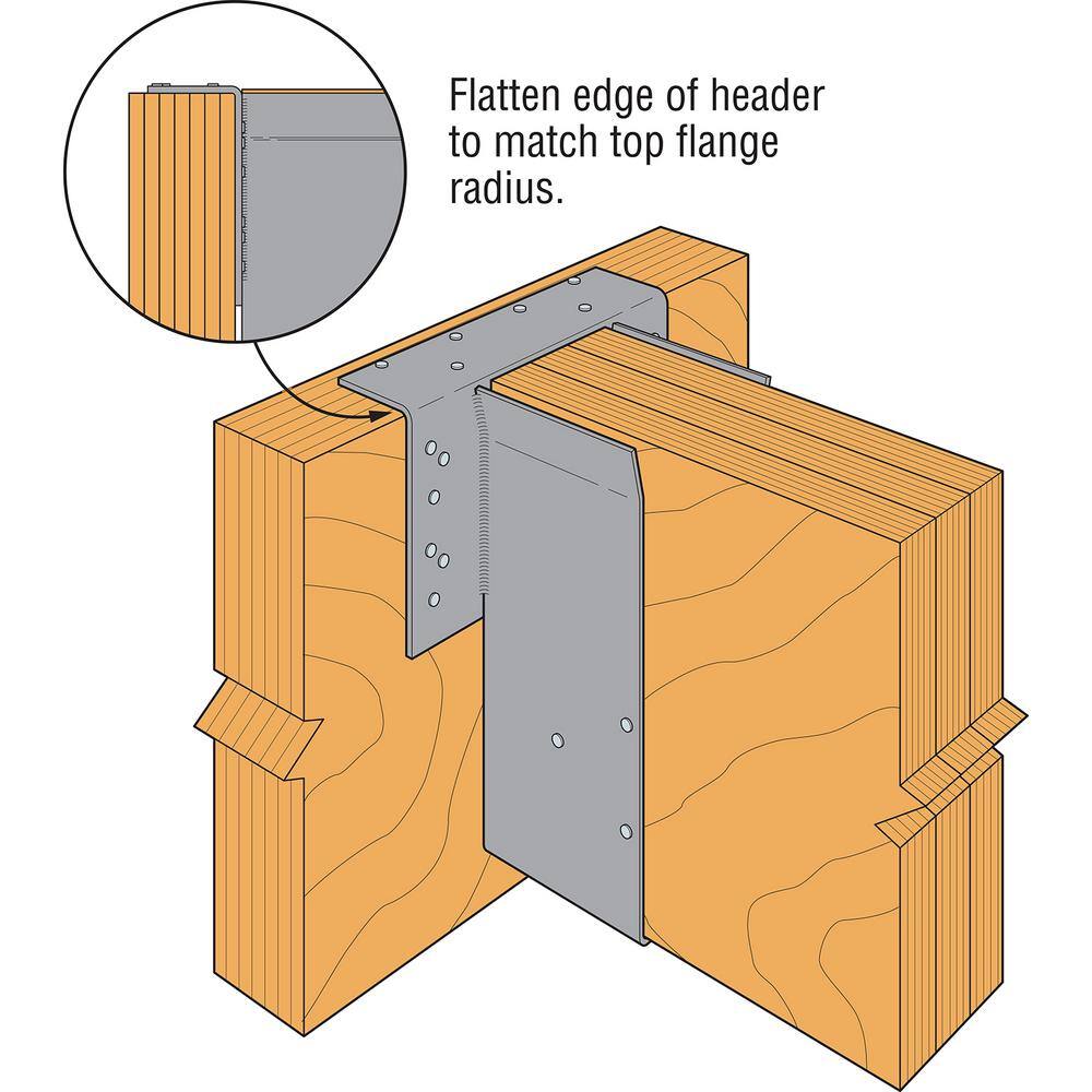 Simpson Strong-Tie HGLTV Top-Flange Joist Hanger for 5-1/4 in. x 16 in. Engineered Wood