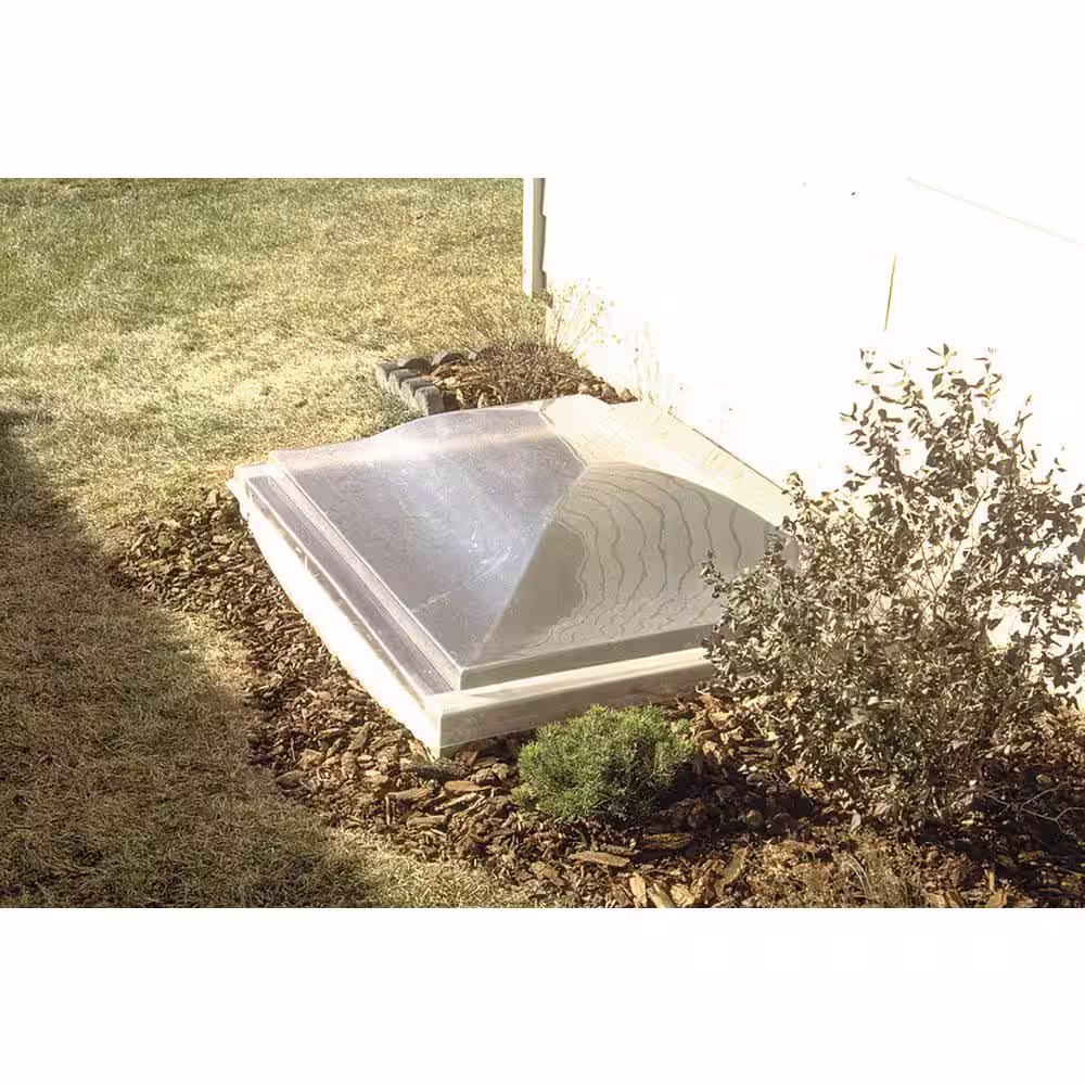 Bilco ScapeWel 51 in. x 42 in. Polycarbonate Window Well Cover for W4048-42N