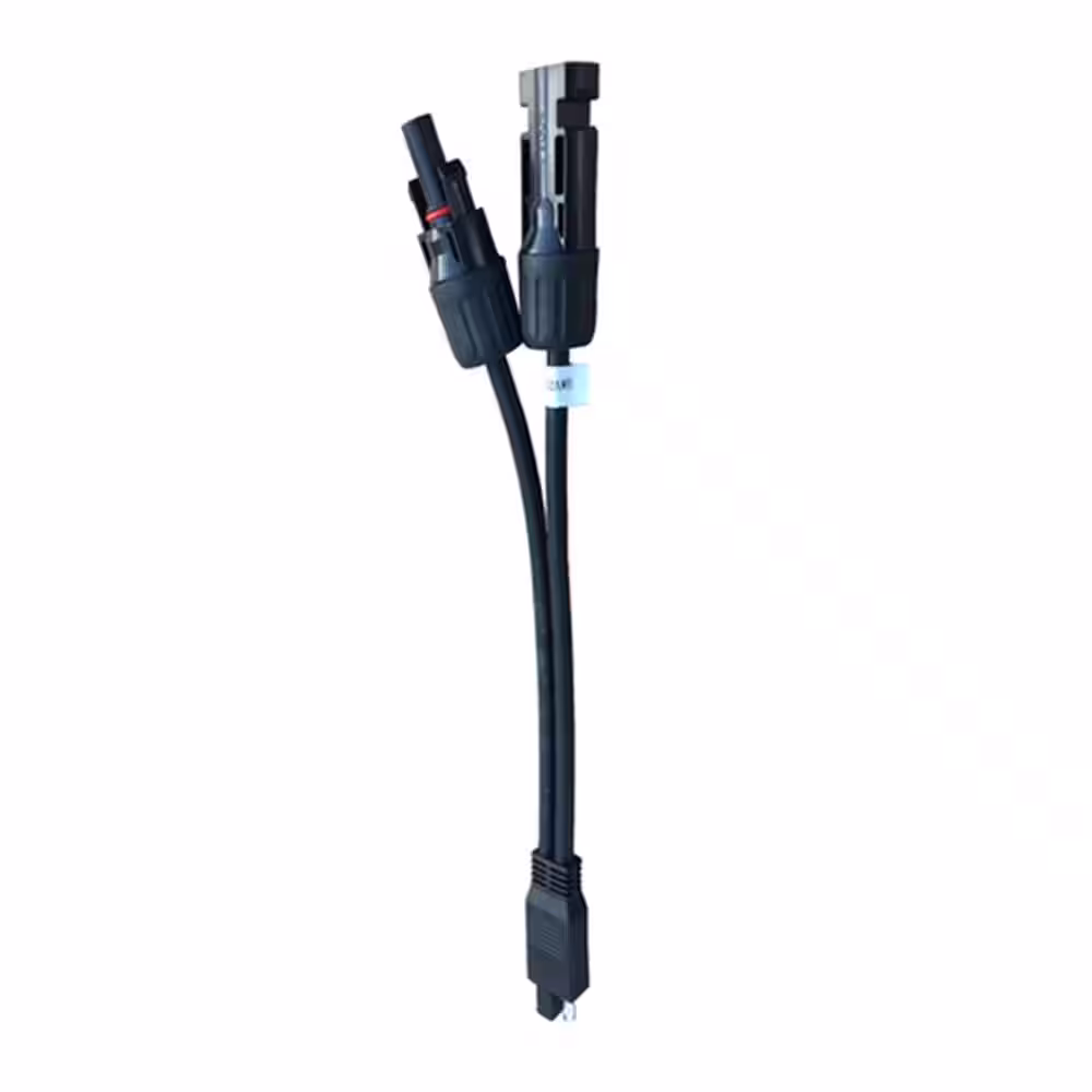 Renogy Male and Female Connector to SAE Adapter 13 AWG Cable