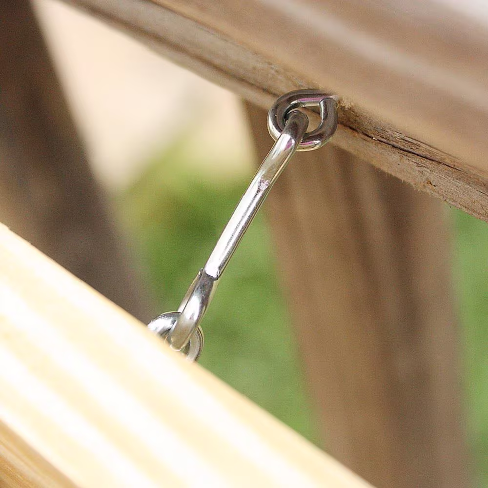Everbilt 2 in. Stainless Steel Hook and Eye